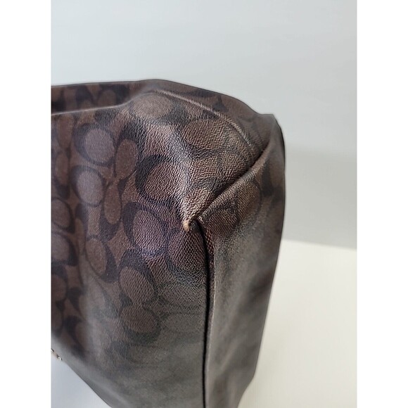 Coach Black and Tan Tote Bag - Picture 8 of 16